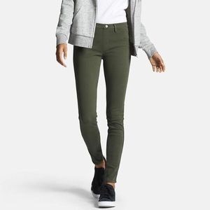 Uniqlo Army Green Jeggings
